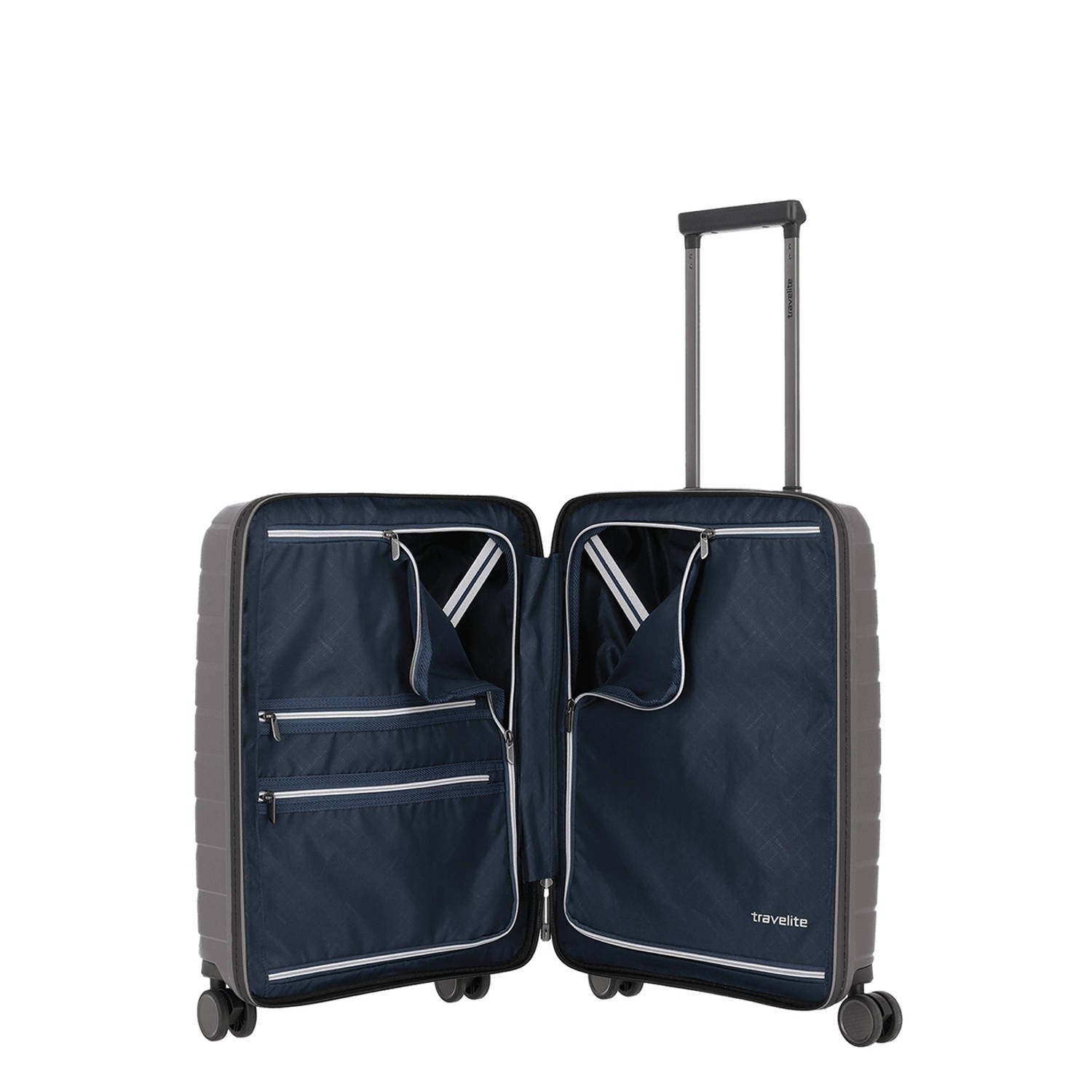 Travelite trolley Air Base 55 cm. antraciet