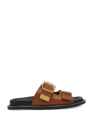 Arch-E  slippers cognac