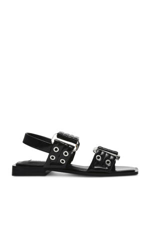 Saria-E  lak sandalen zwart
