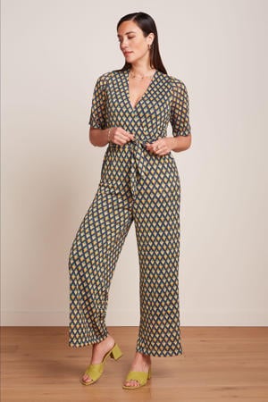 rechtvallend jumpsuit donkerblauw