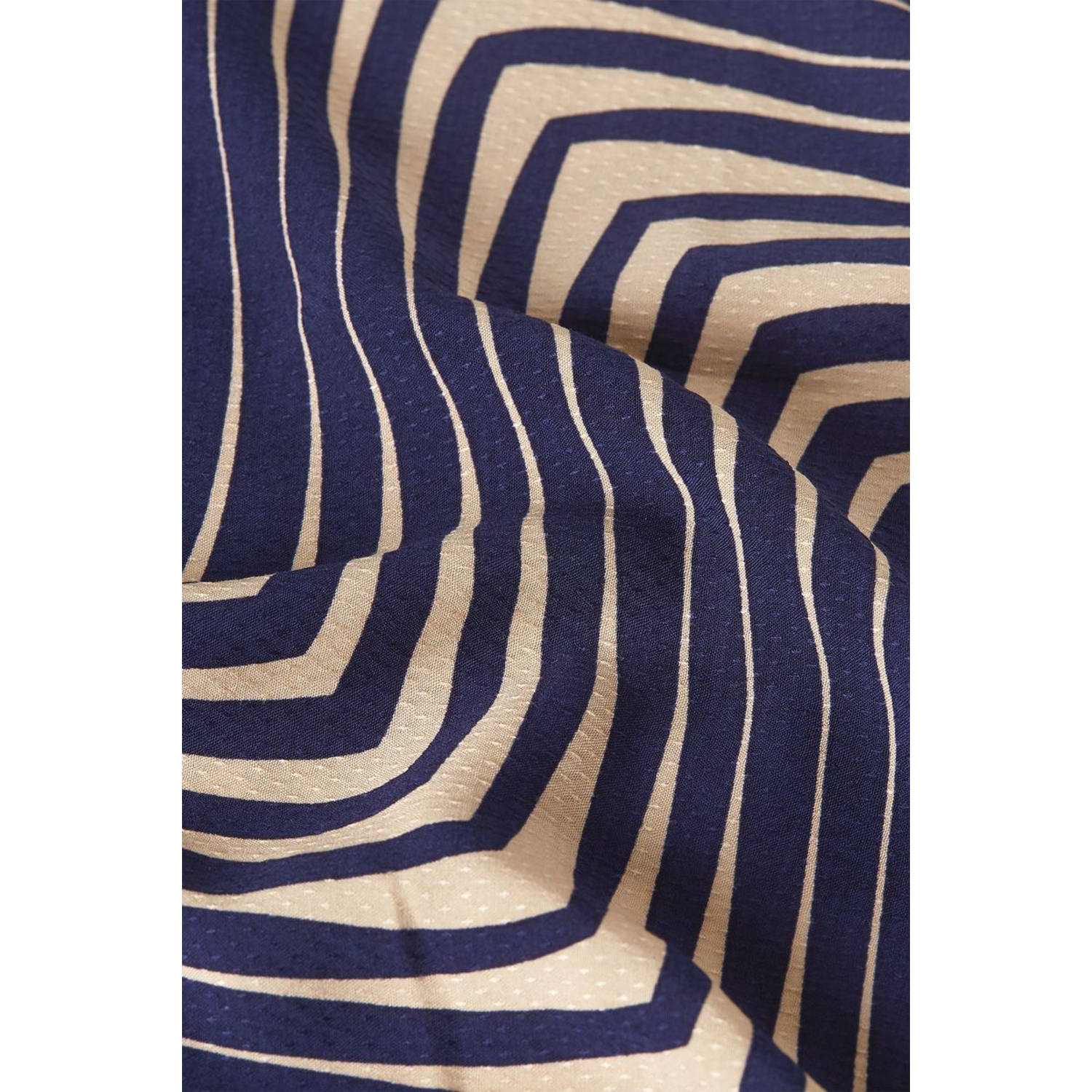 King Louie midi jurk donkerblauw