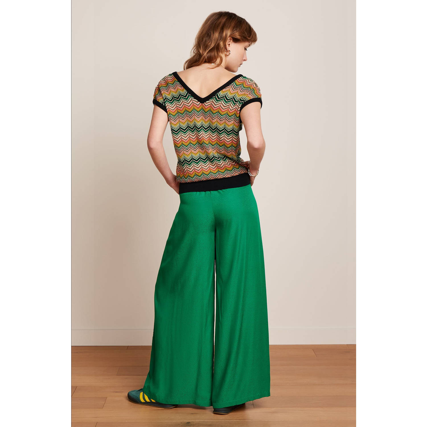 King Louie top multi fijn gebreid