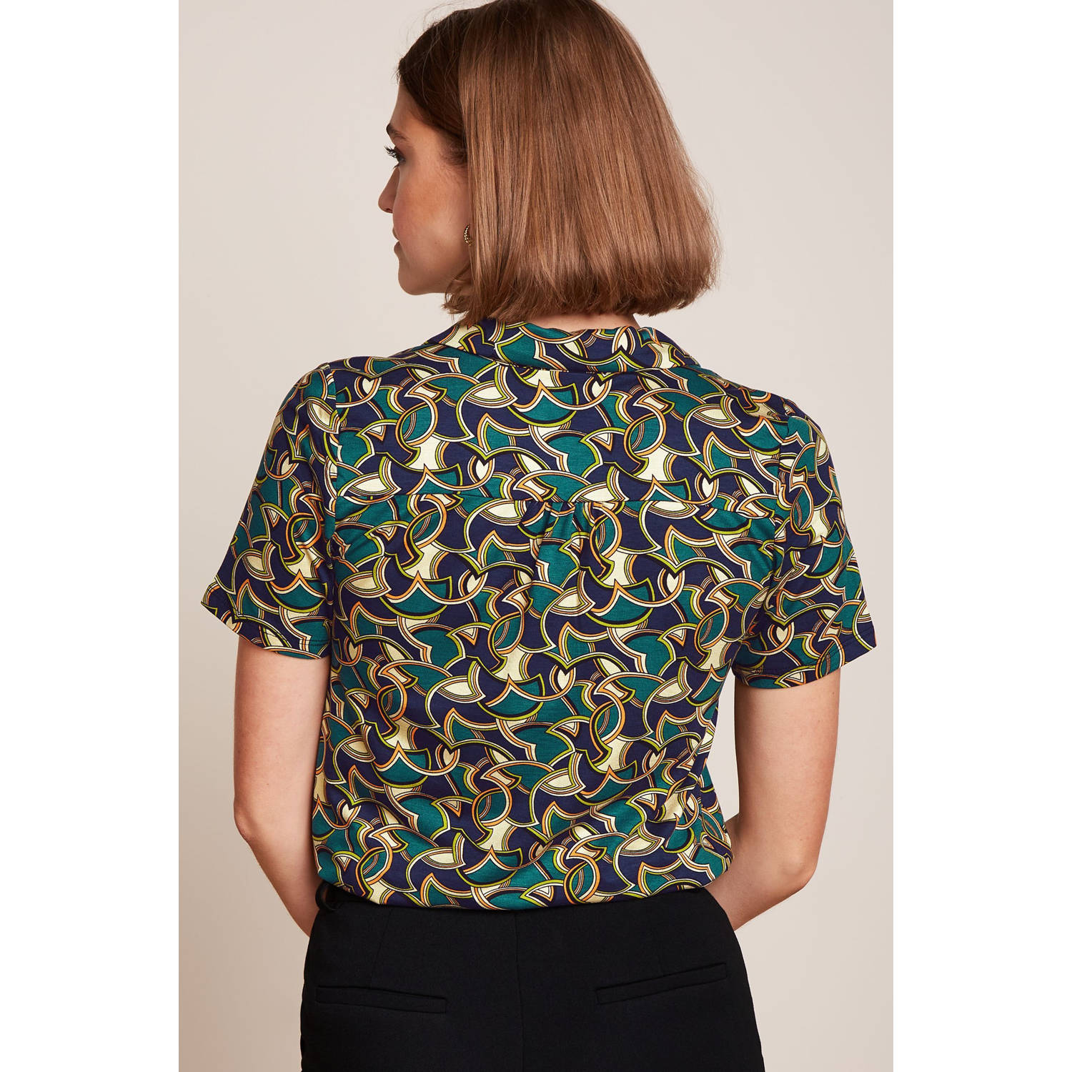 King Louie blouse blauw