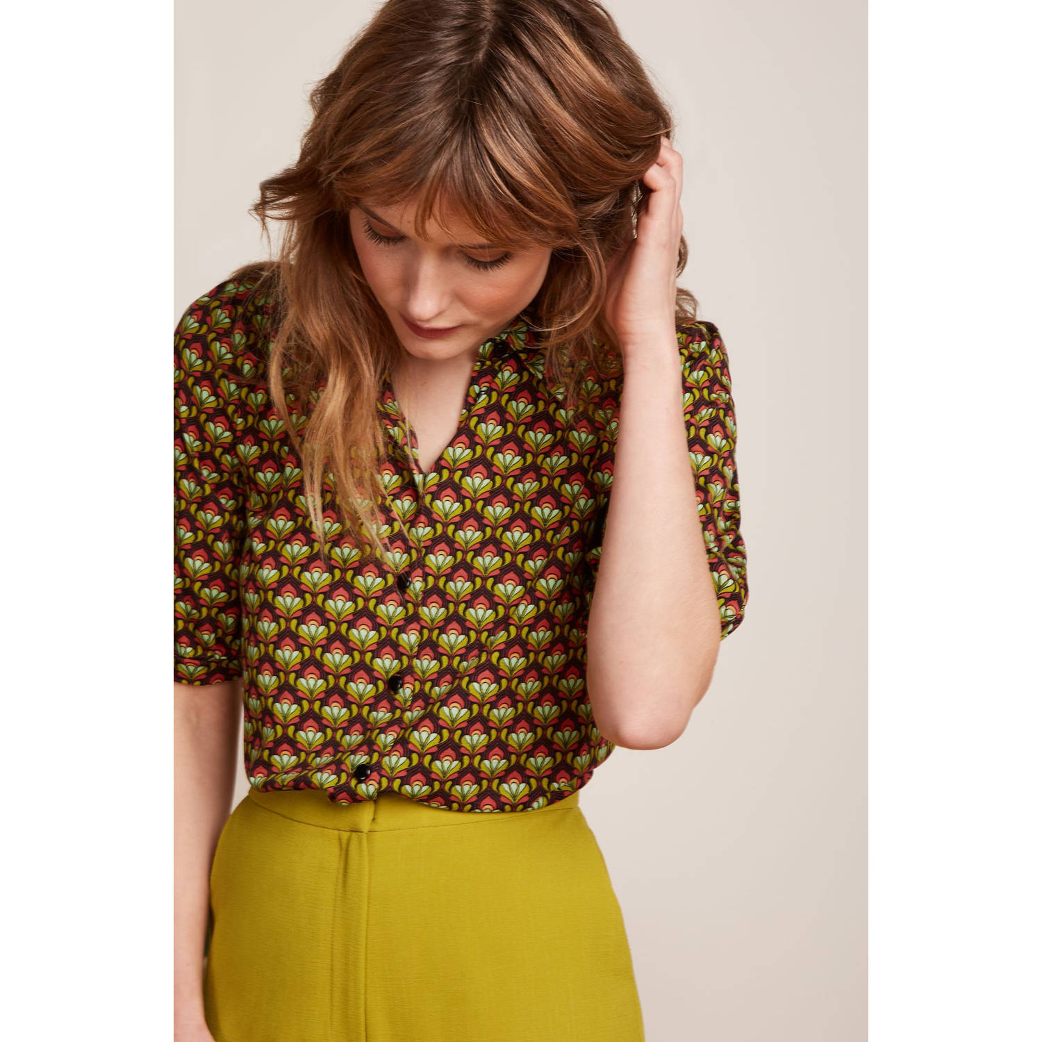 King Louie blouse groen
