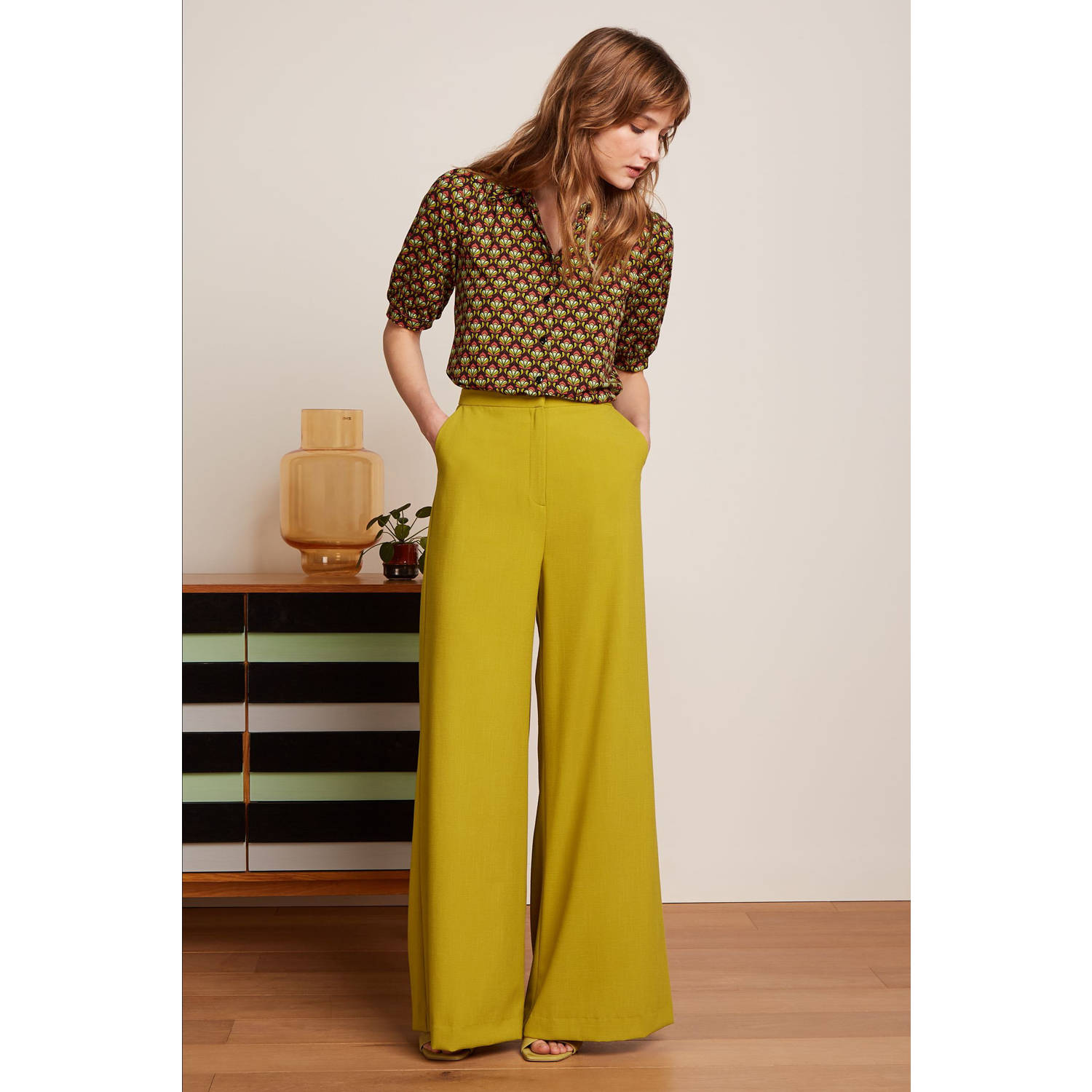 King Louie blouse groen