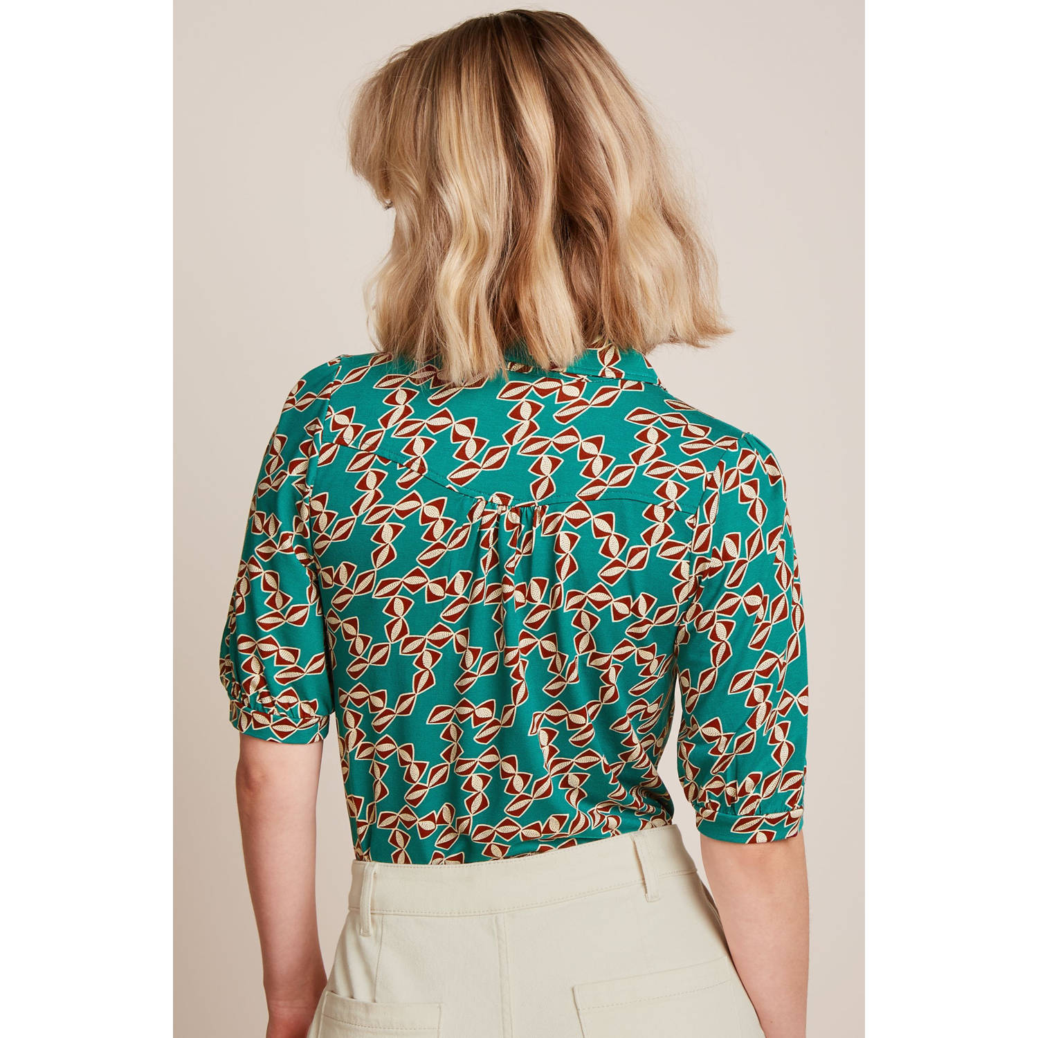 King Louie blouse mintgroen