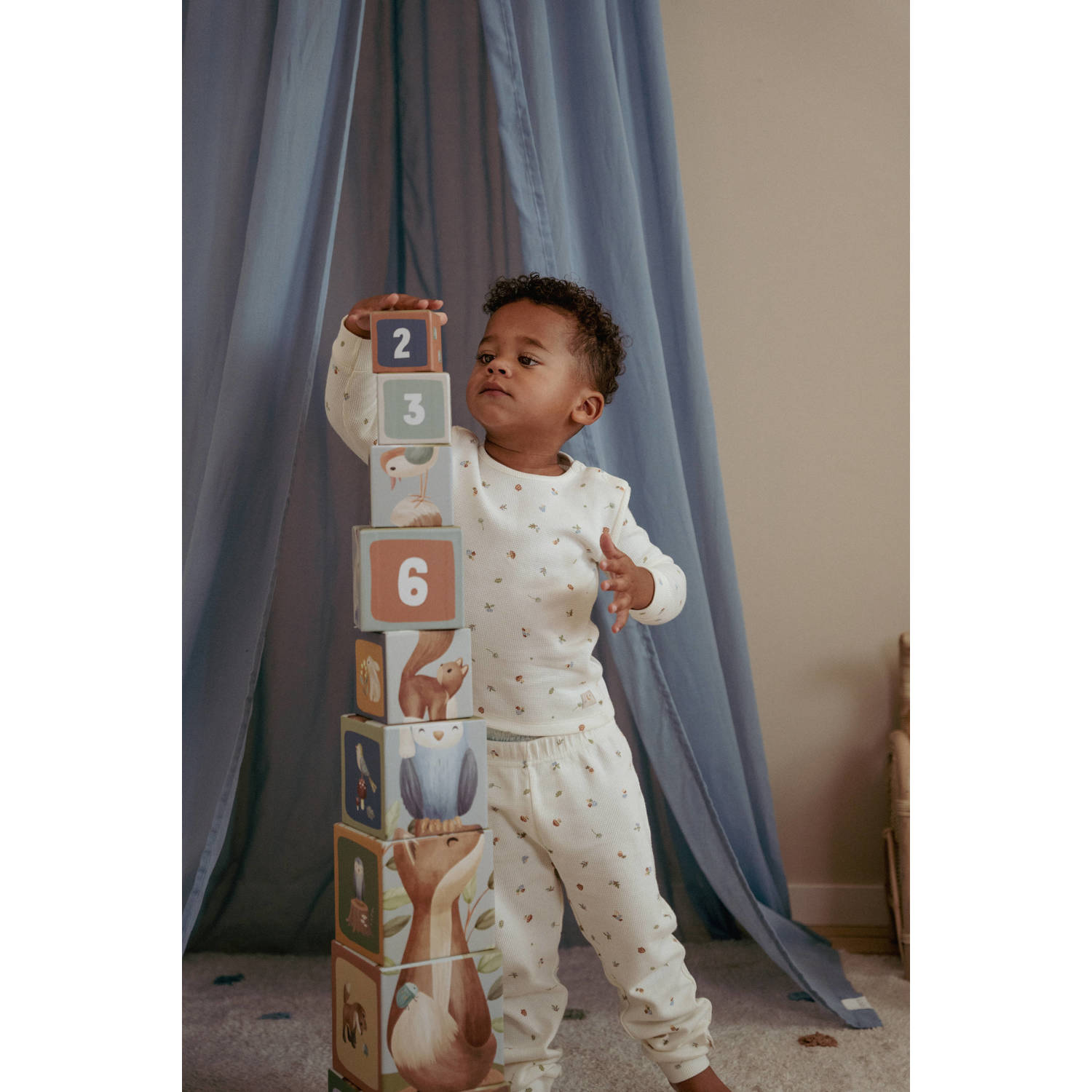Little Dutch klamboe Pure Denim Blue