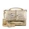 BURKELY leren crossbody tas Cool Colbie goudkleurig