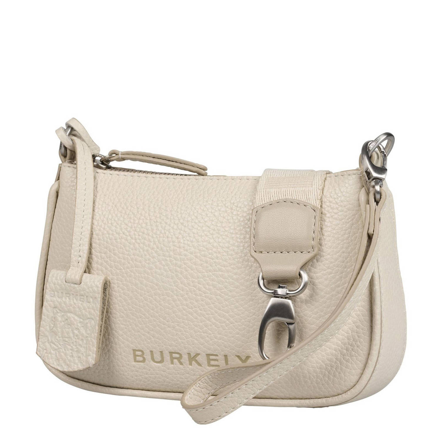 BURKELY leren crossbody tas Always Alyx ecru