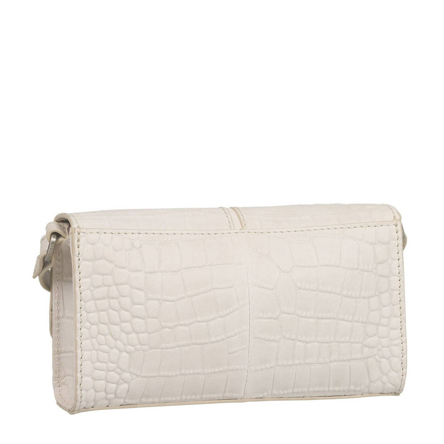 BURKELY leren crossbody tas Cool Colbie ecru