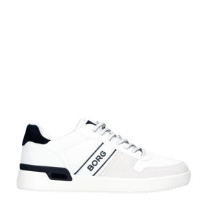   sneakers wit/blauw