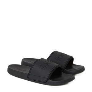 .badslippers zwart