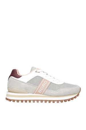 sneakers grijs/oudroze