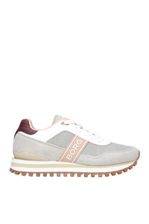 sneakers grijs/oudroze