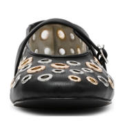 thumbnail: Steve Madden   ballerina's met eyelets zwart/zilver/goud