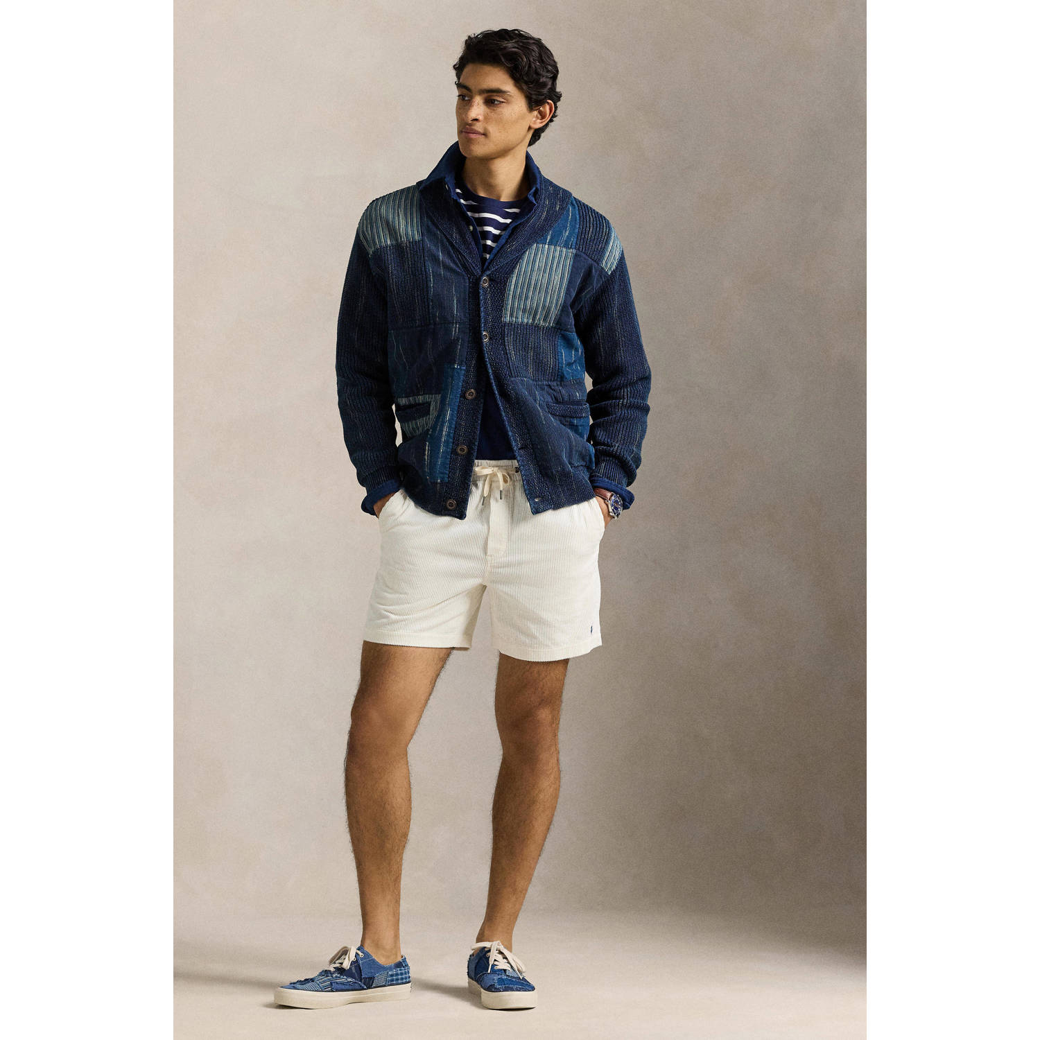 POLO Ralph Lauren corduroy regular casual short ecru