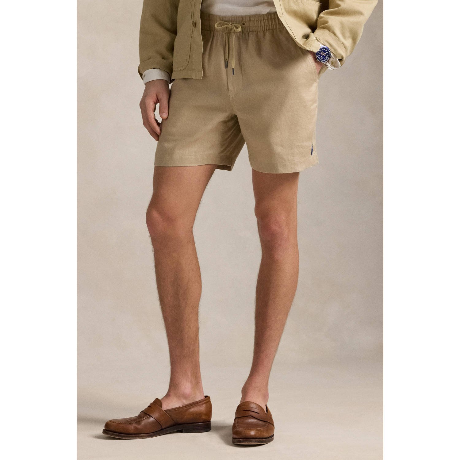 Polo Ralph Lauren Classic fit korte broek met logostitching