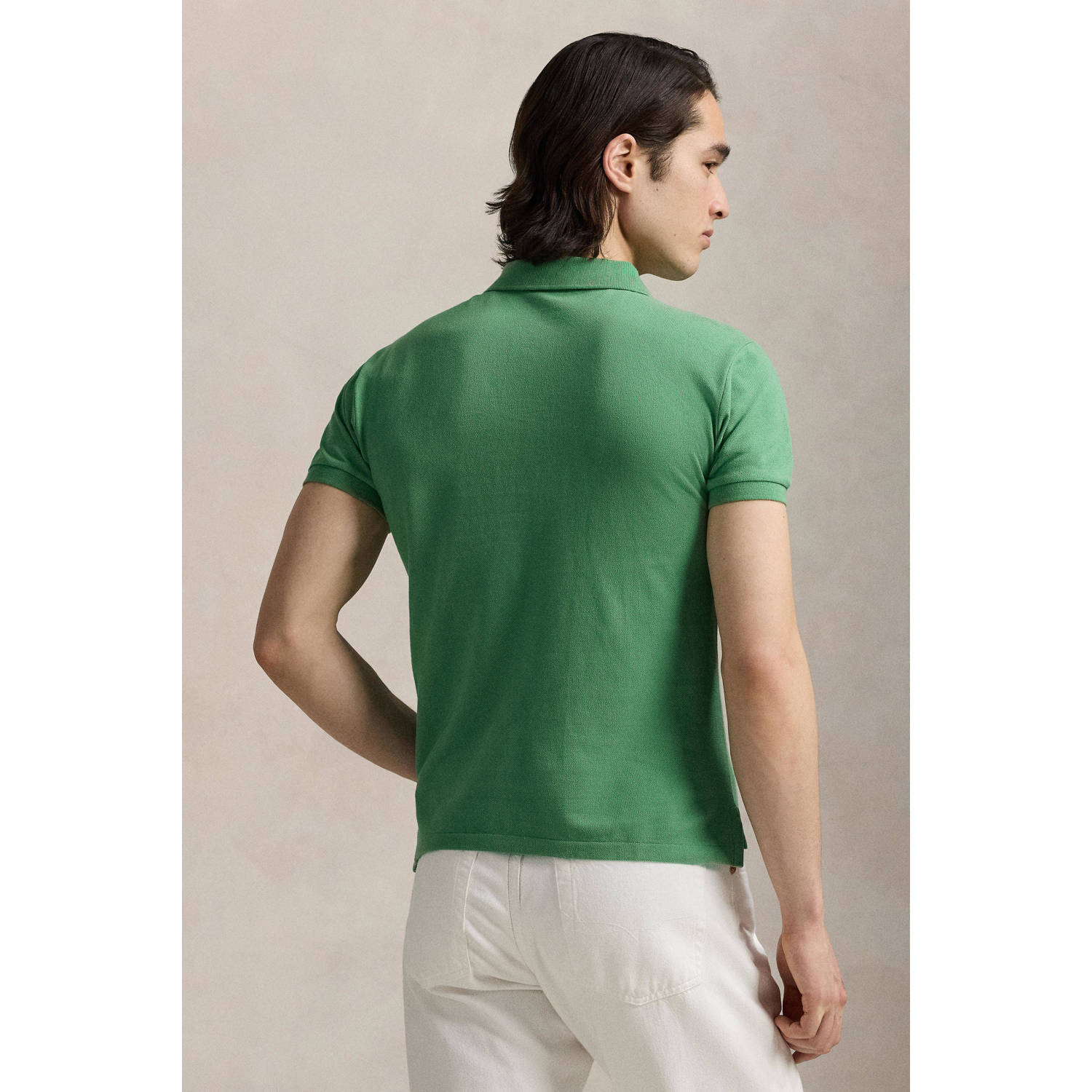 POLO Ralph Lauren slim polo raft green