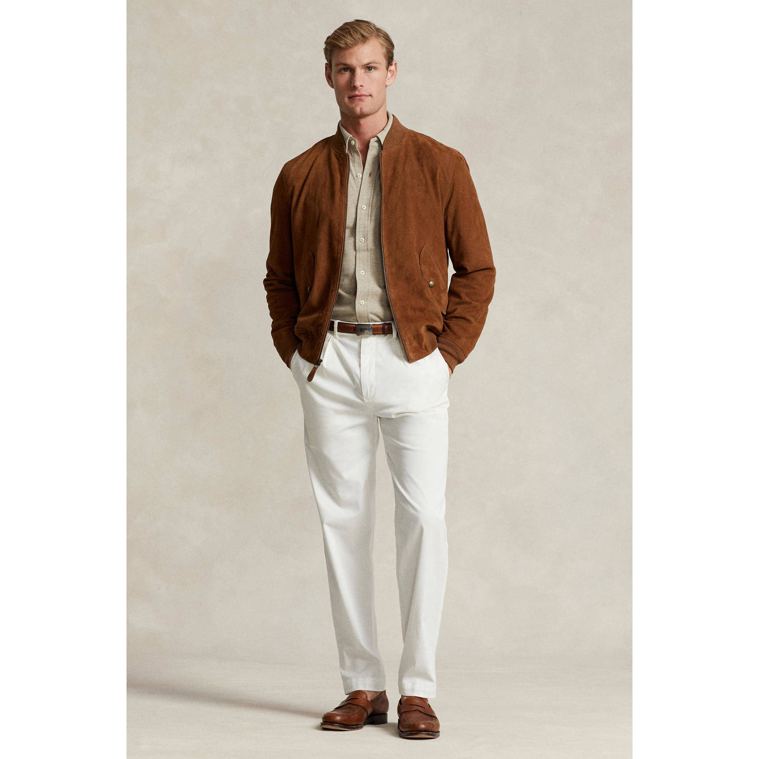 POLO Ralph Lauren casual overhemd beige