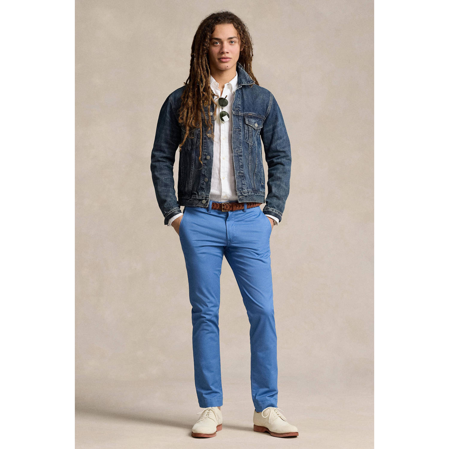 POLO Ralph Lauren slim chino blauw