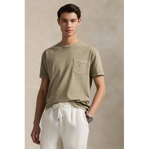 POLO Ralph Lauren T-shirt kaki afbeelding