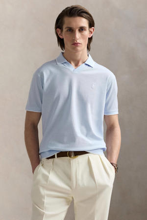 regular polo lichtblauw