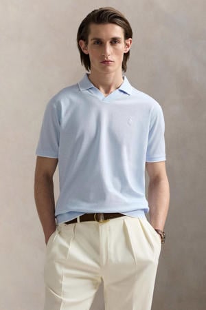 regular polo lichtblauw