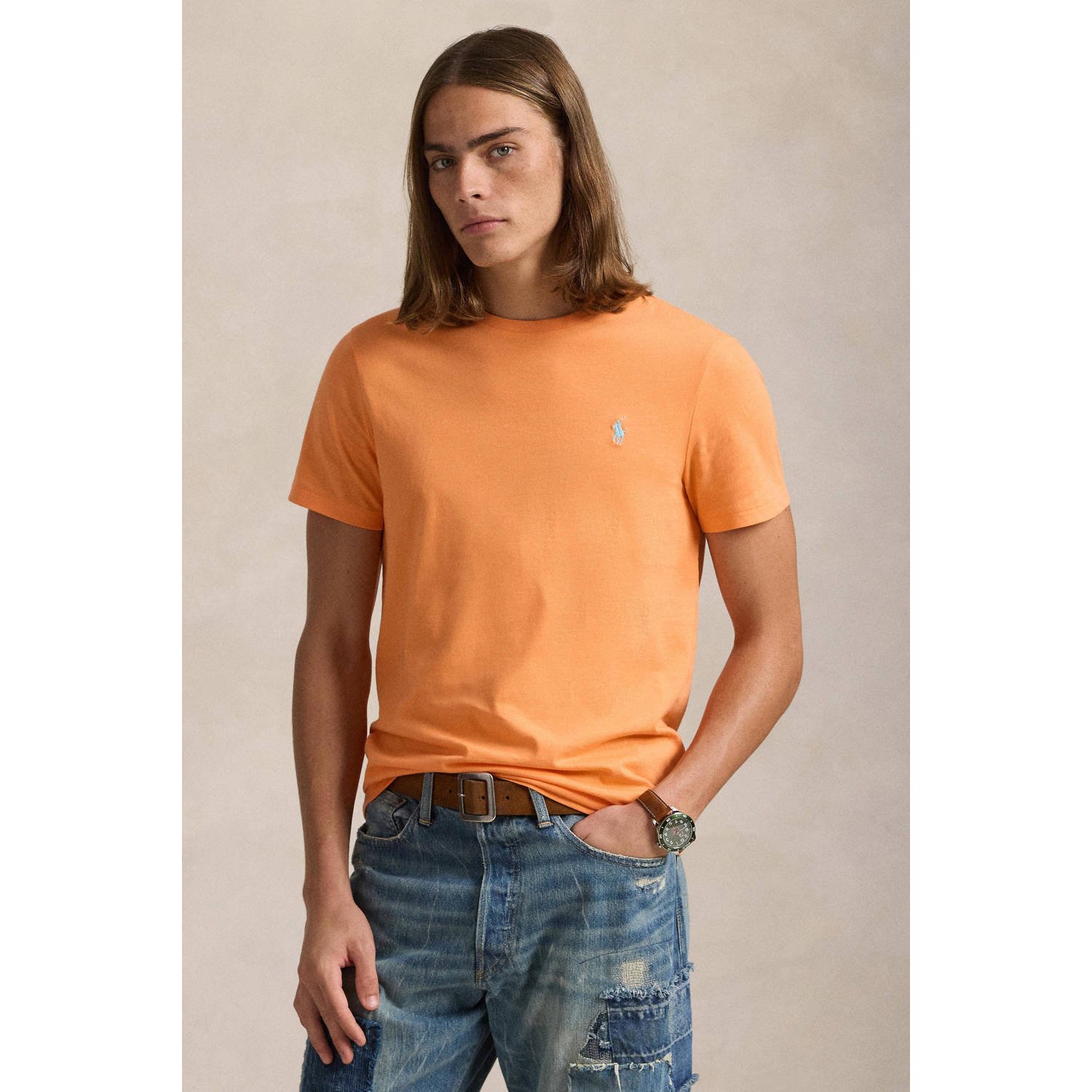 Polo Ralph Lauren T-shirt Korte Mouw T-SHIRT AJUSTE EN COTON