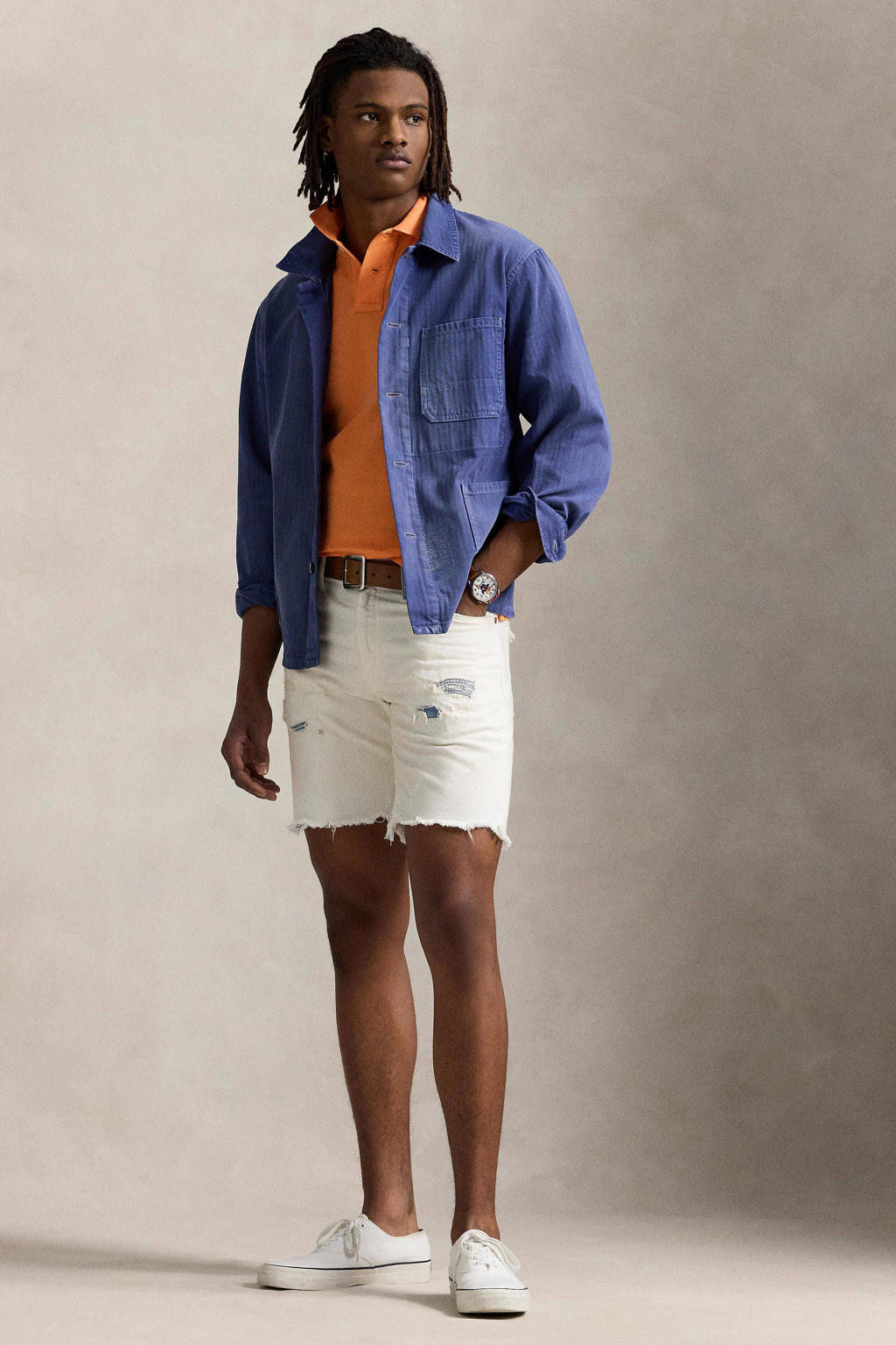 POLO Ralph Lauren slim polo classic peach