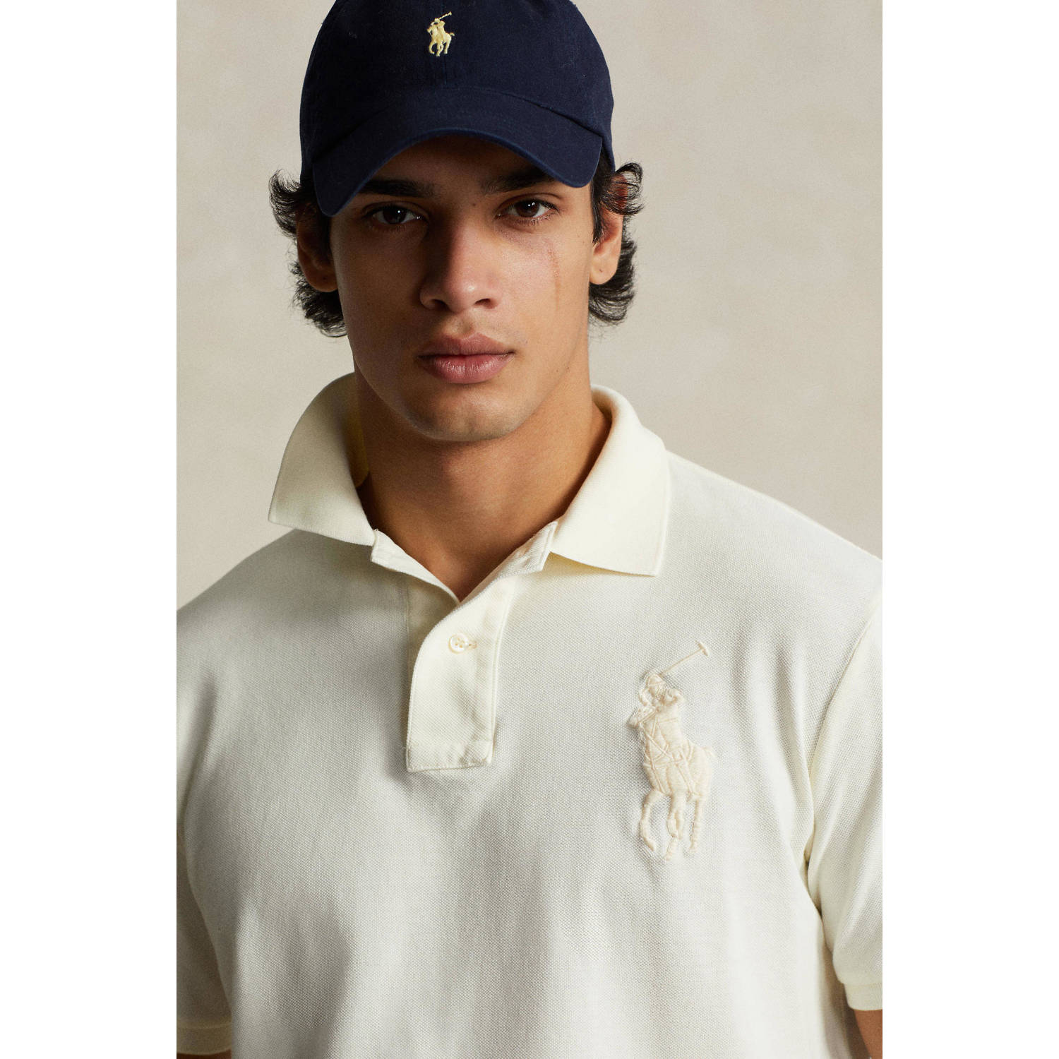 POLO Ralph Lauren slim polo ecru