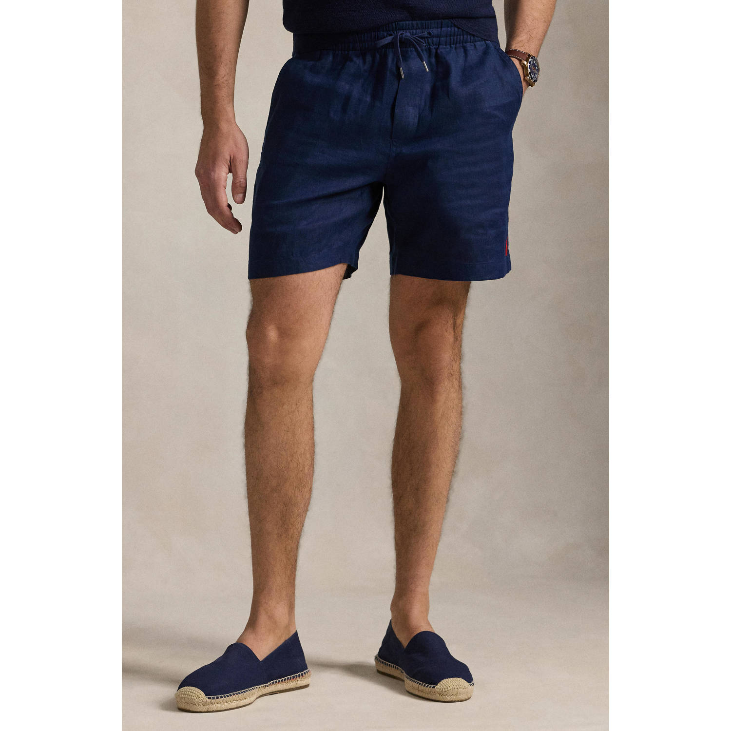 Polo Ralph Lauren Classic fit korte broek met logostitching