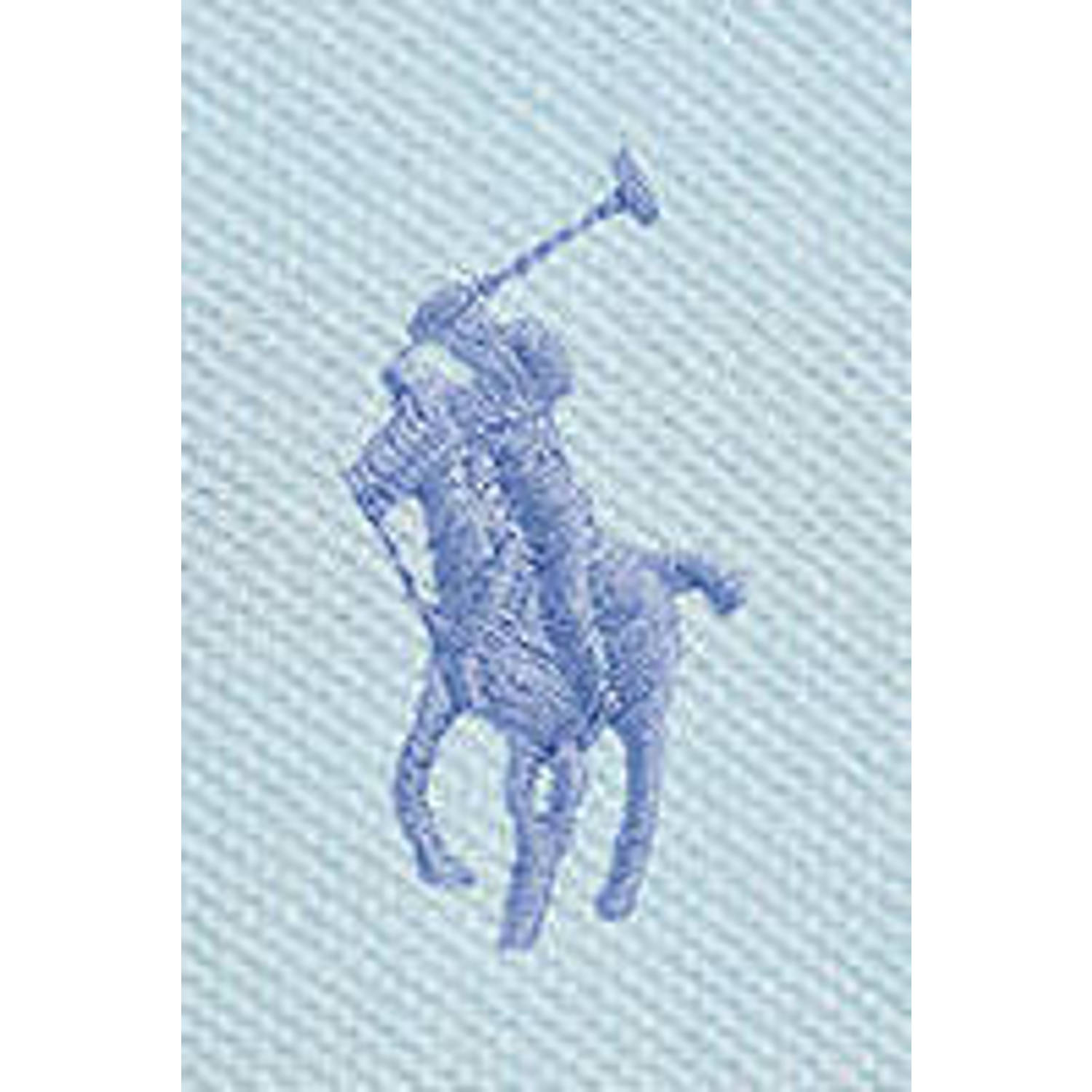 POLO Ralph Lauren slim polo lichtblauw