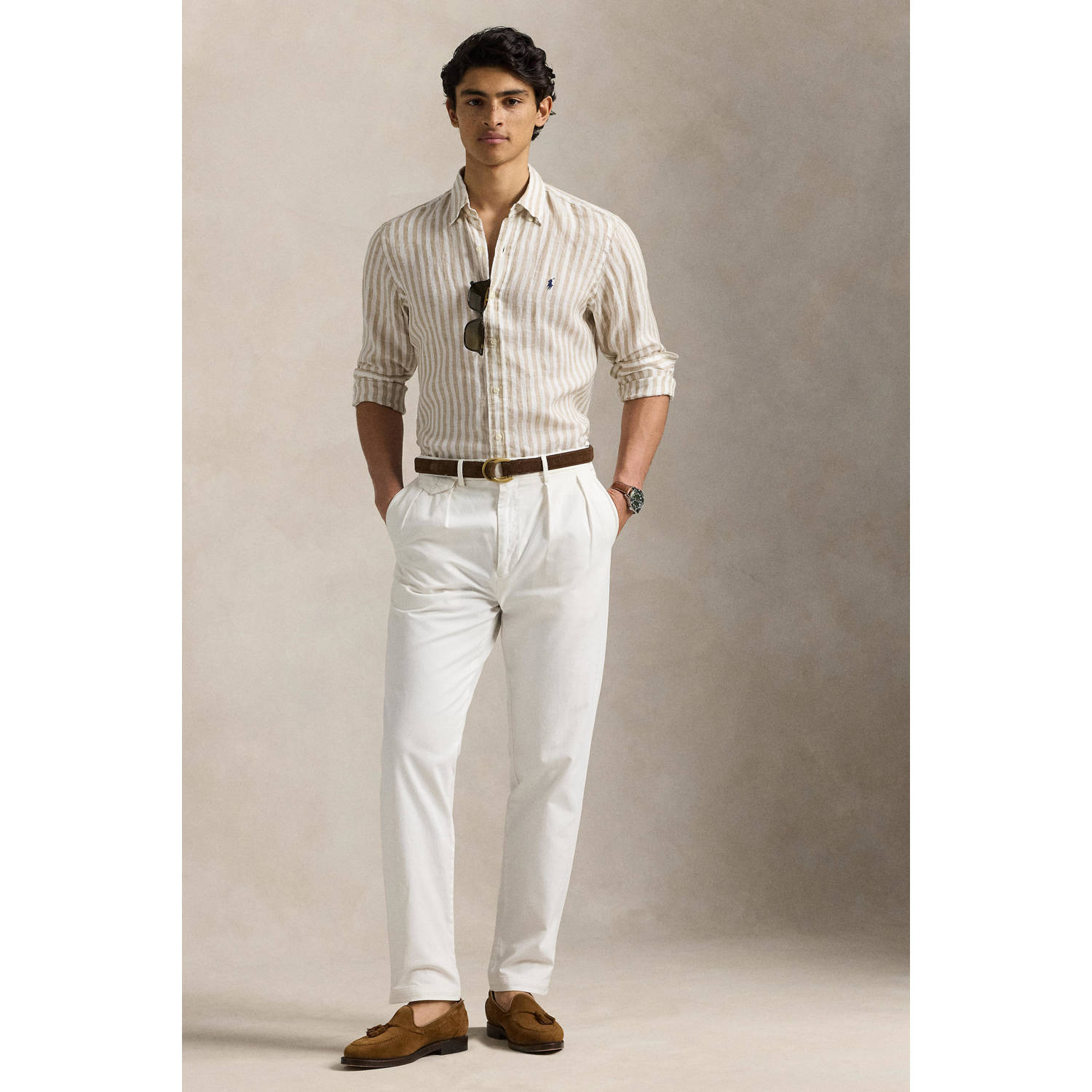 POLO Ralph Lauren linnen casual overhemd