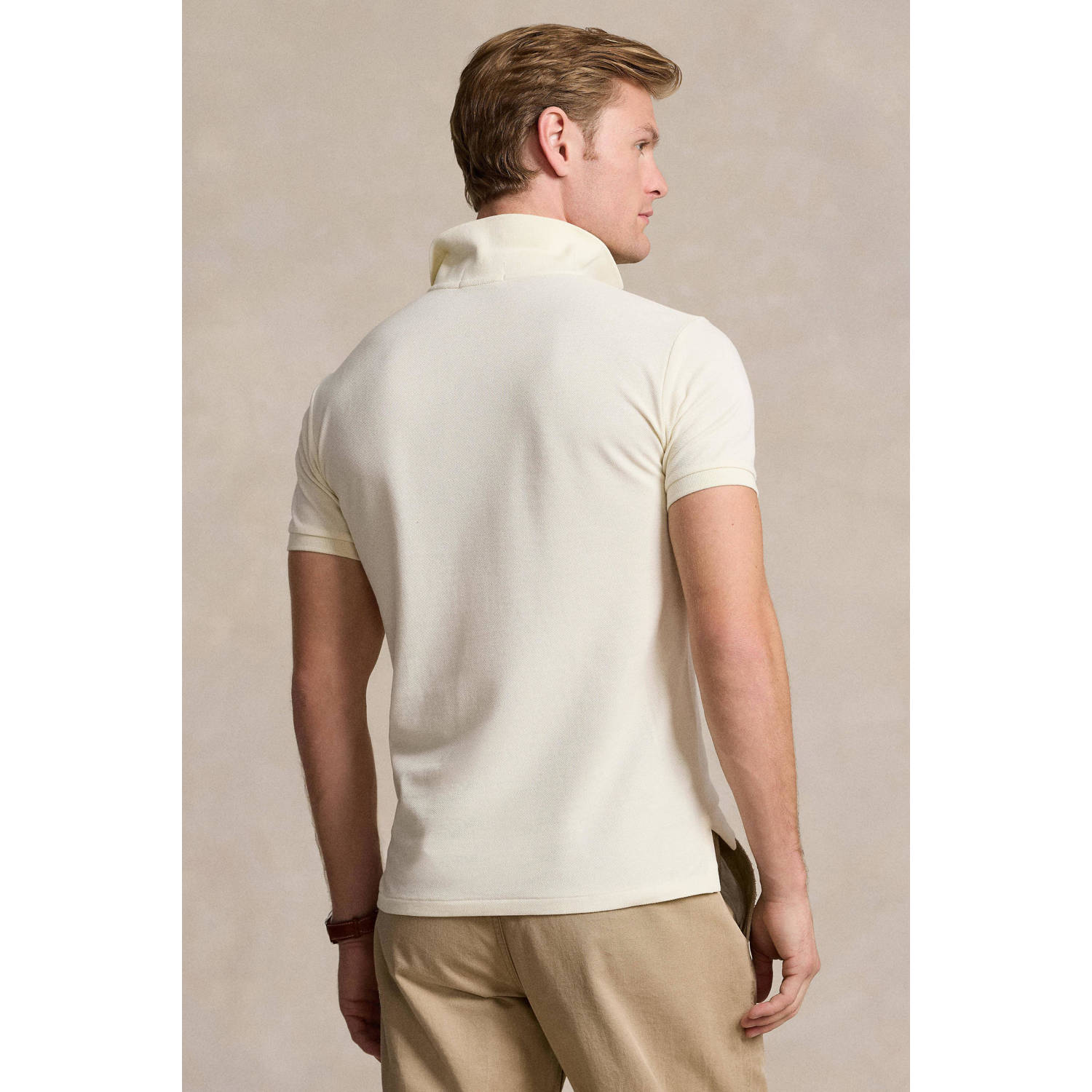 POLO Ralph Lauren slim polo ecru