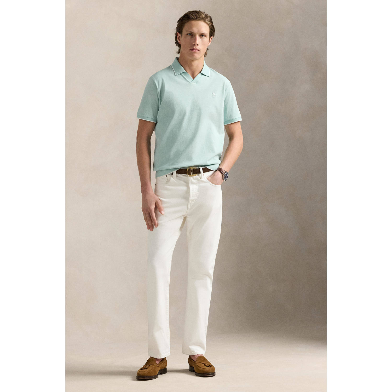 POLO Ralph Lauren regular polo mintgroen