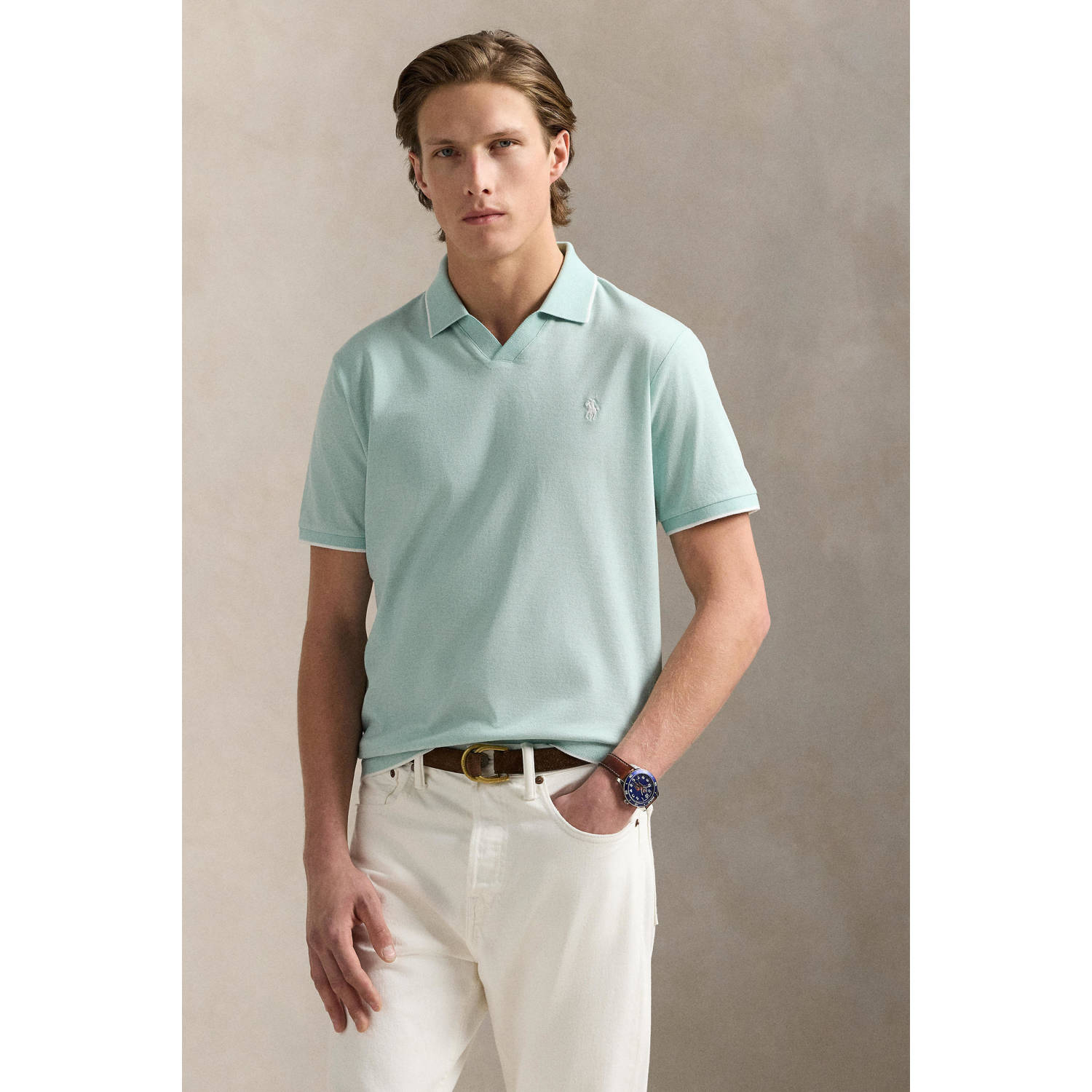 POLO Ralph Lauren regular polo mintgroen