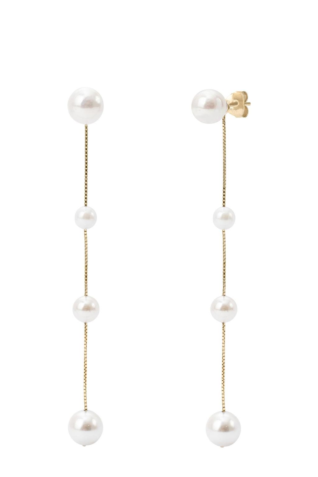 Abrazi gold plated oorbellen Resa