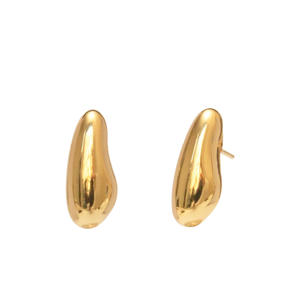 gold plated oorbellen Eyre