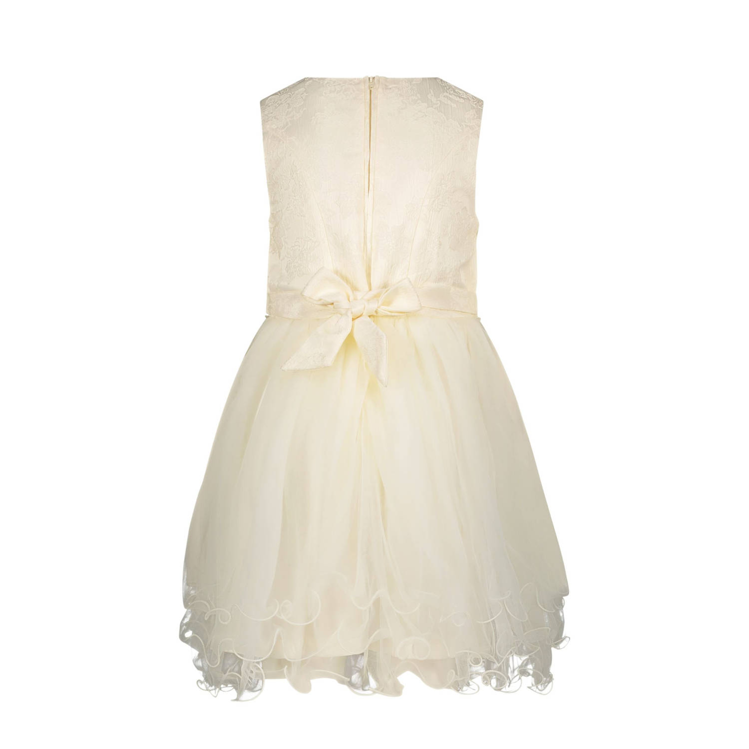 Le Chic korte jurk ecru