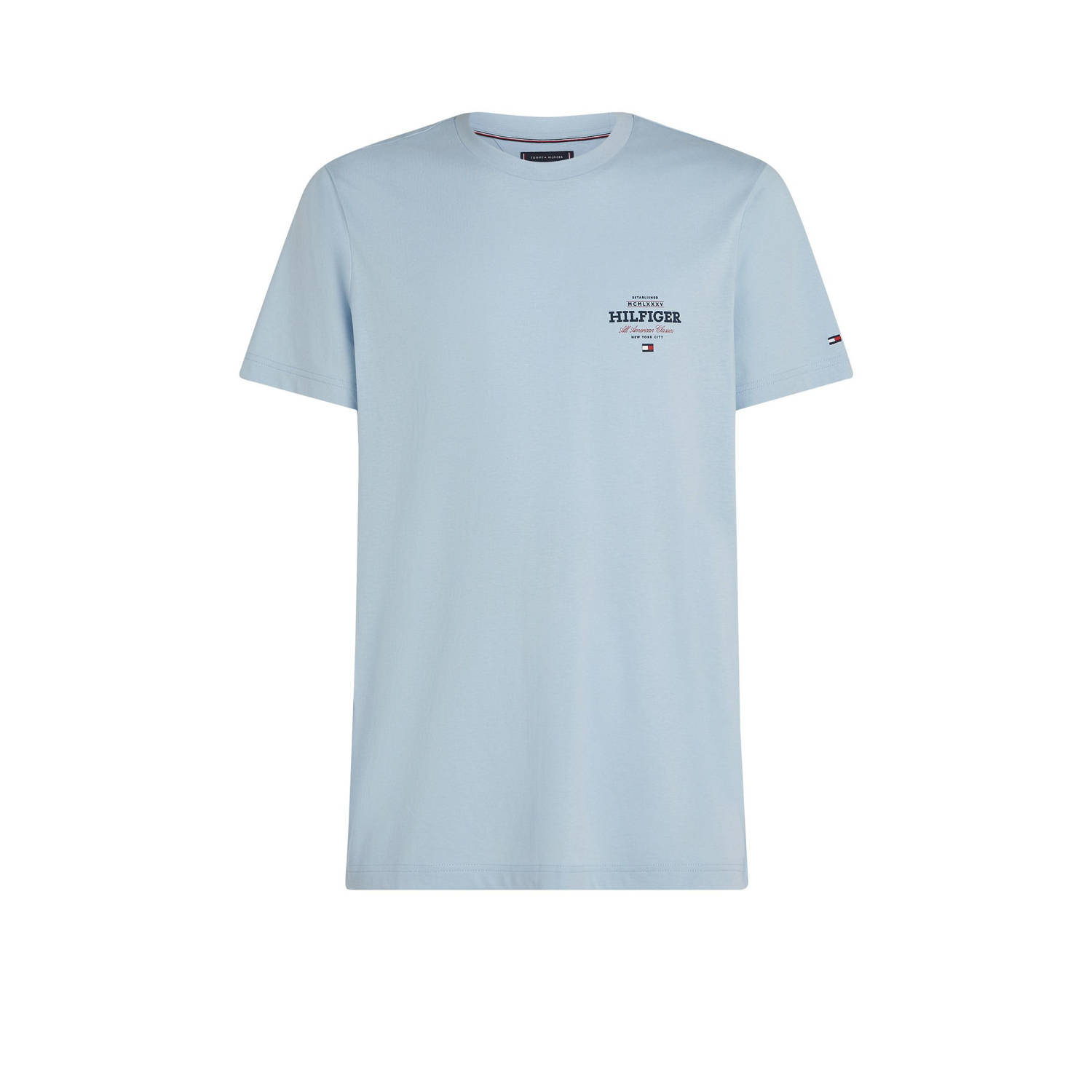 Tommy Hilfiger T-shirt lichtblauw