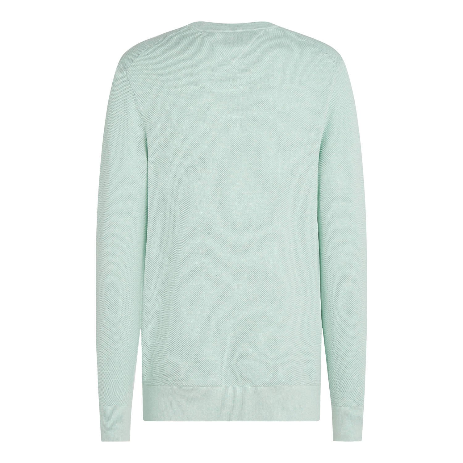 Tommy Hilfiger gebreide trui met textuur mintgroen