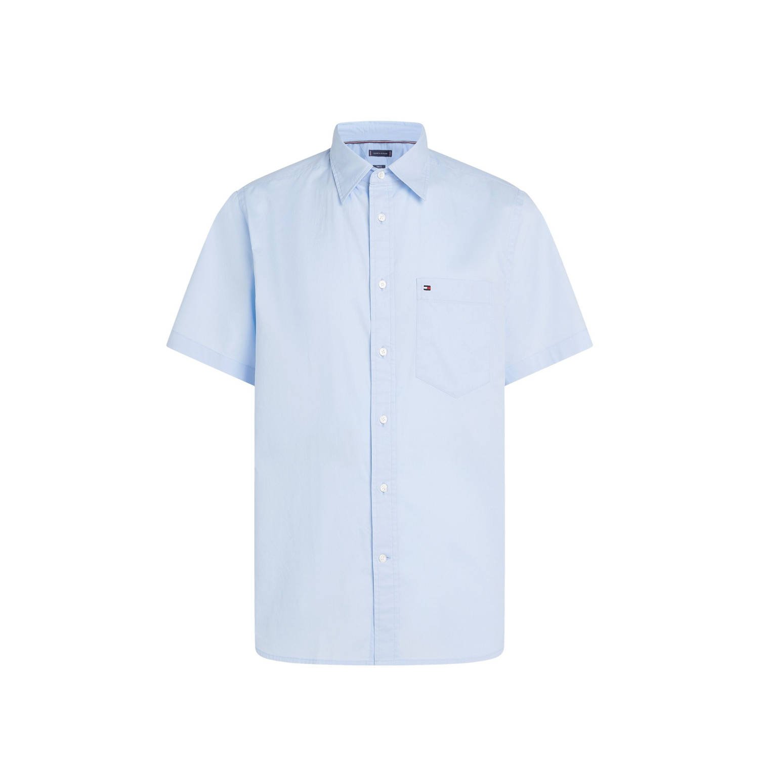 Tommy Hilfiger casual overhemd lichtblauw