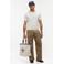 Tommy Hilfiger regular polo gebreid ecru