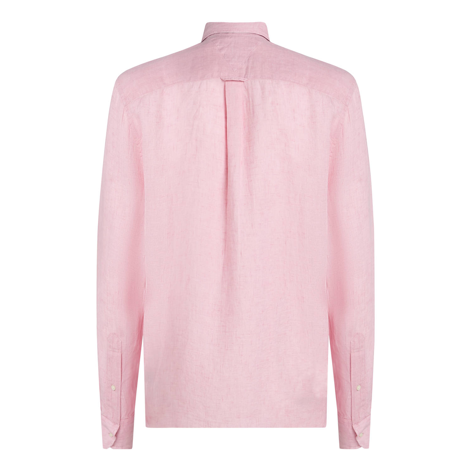 Tommy Hilfiger linnen casual overhemd roze