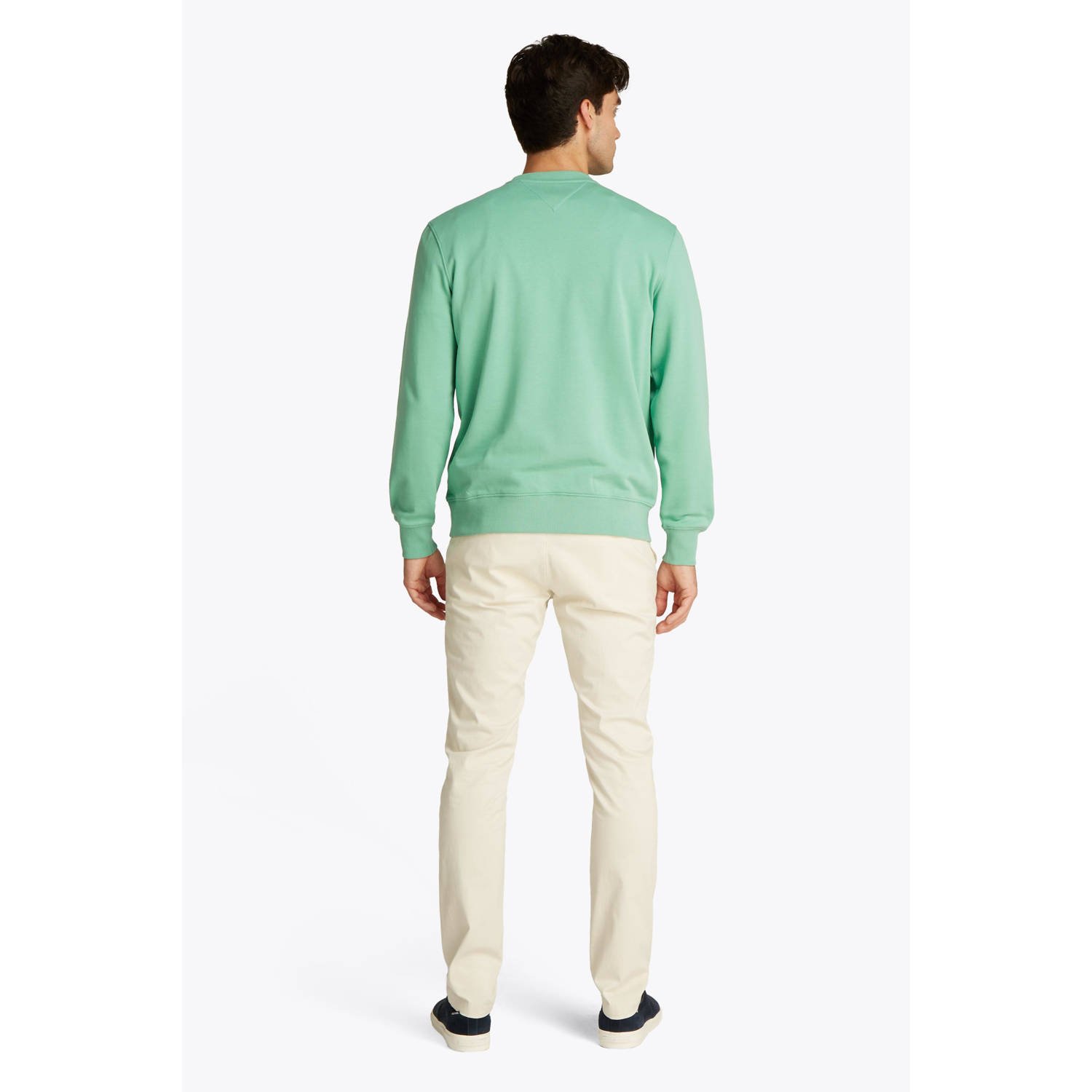 Tommy Hilfiger sweater ESSENTIAL TERRY groen