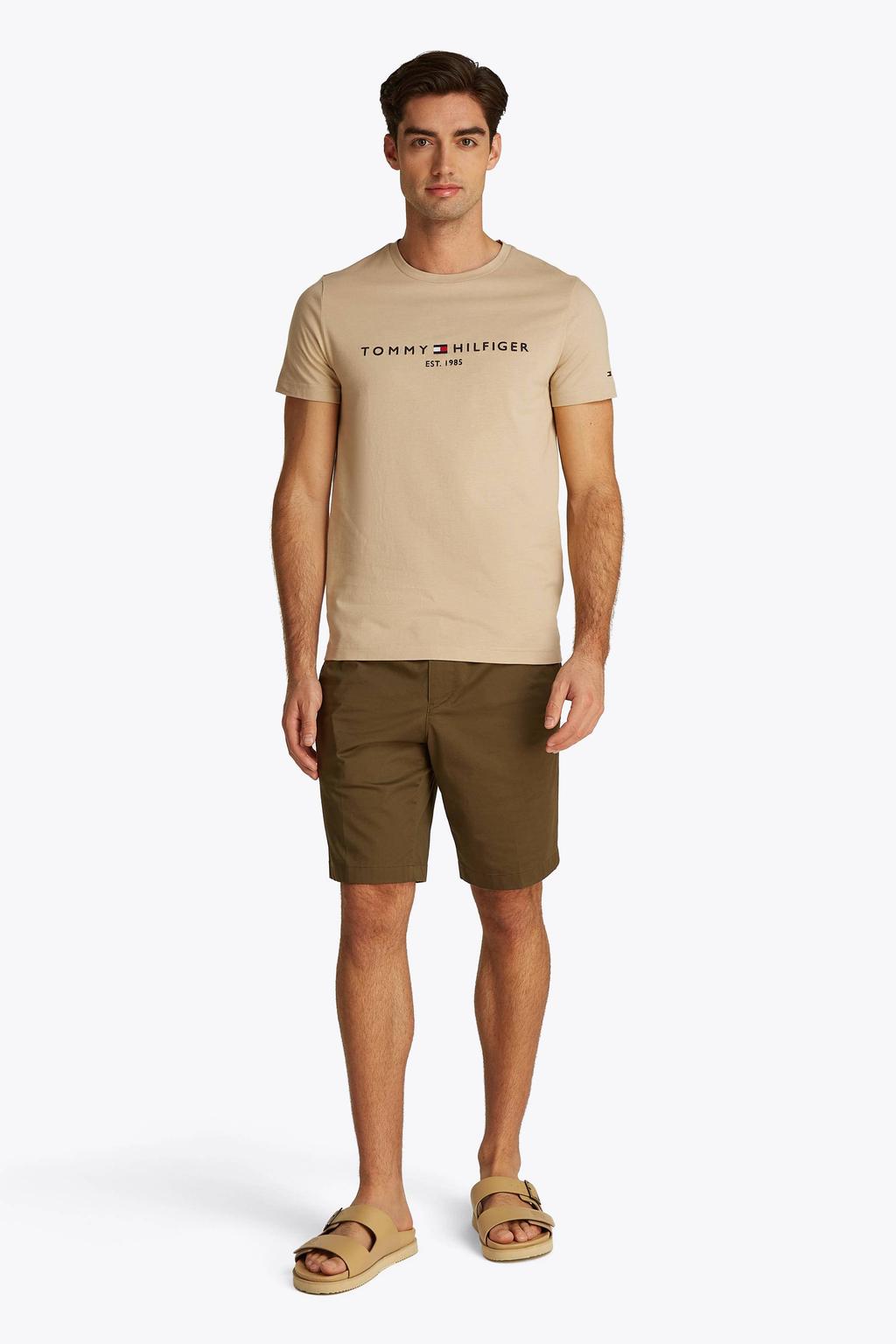 Tommy Hilfiger T-shirt lichtbruin