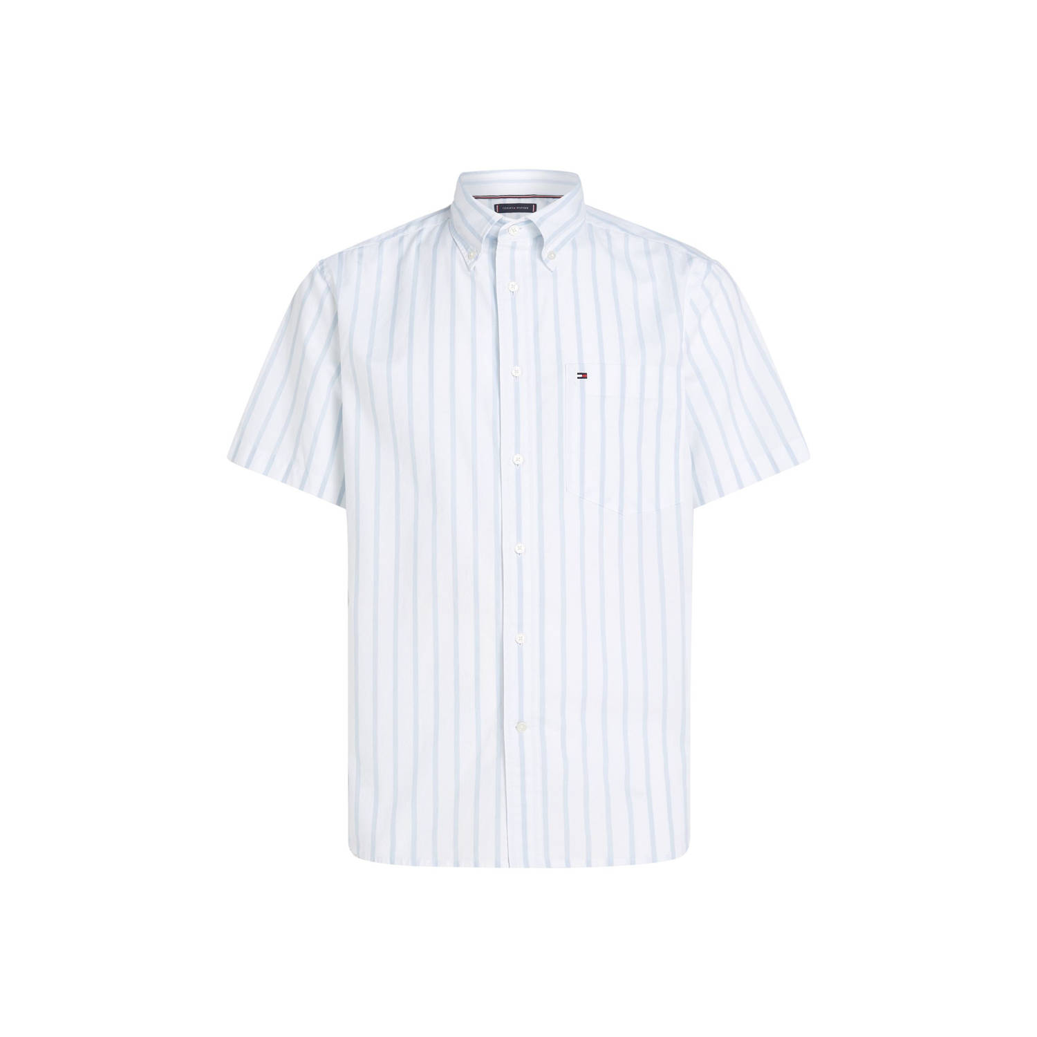 Tommy Hilfiger Big & Tall casual overhemd lichtblauw