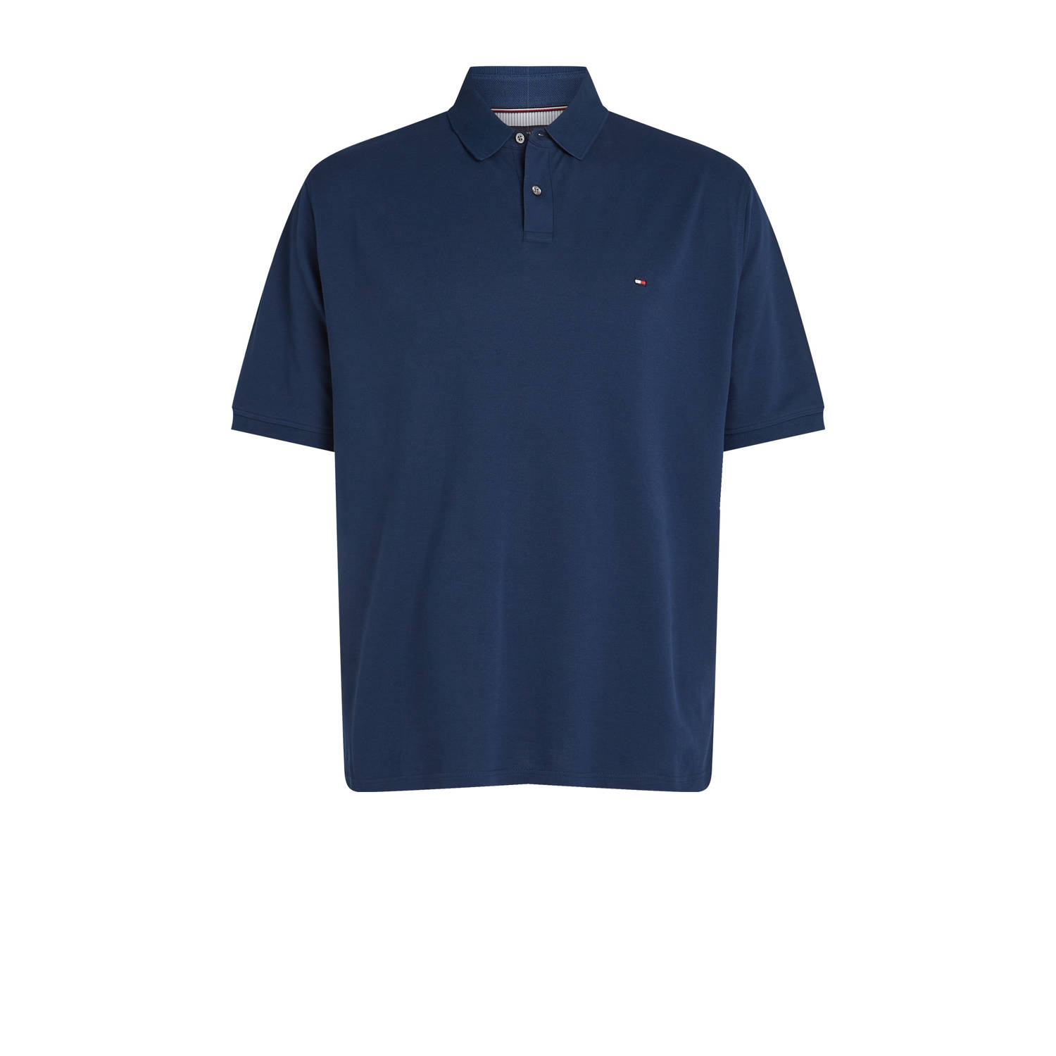 Tommy Hilfiger Big & Tall regular polo donkerblauw