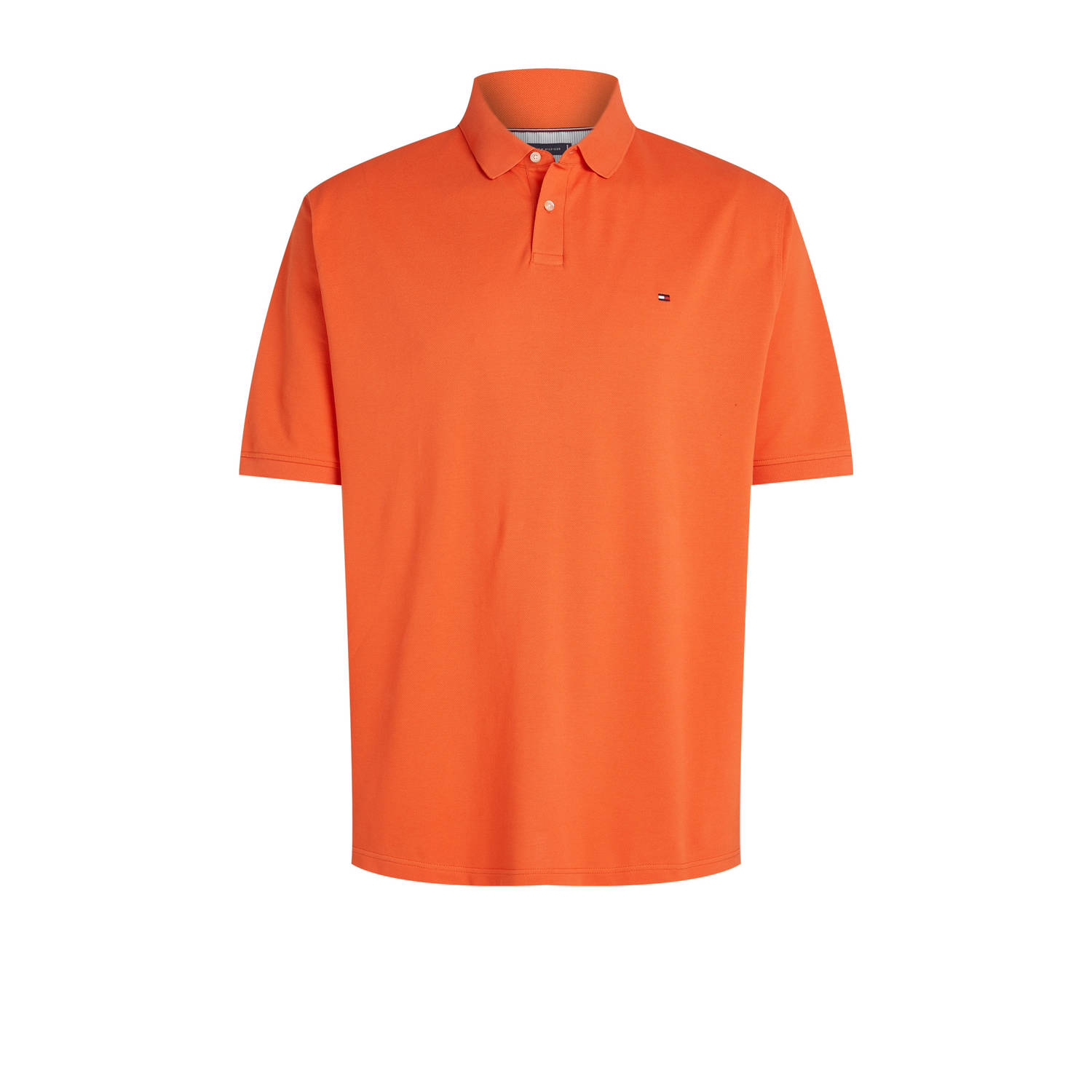 Tommy Hilfiger Big & Tall regular polo oranje