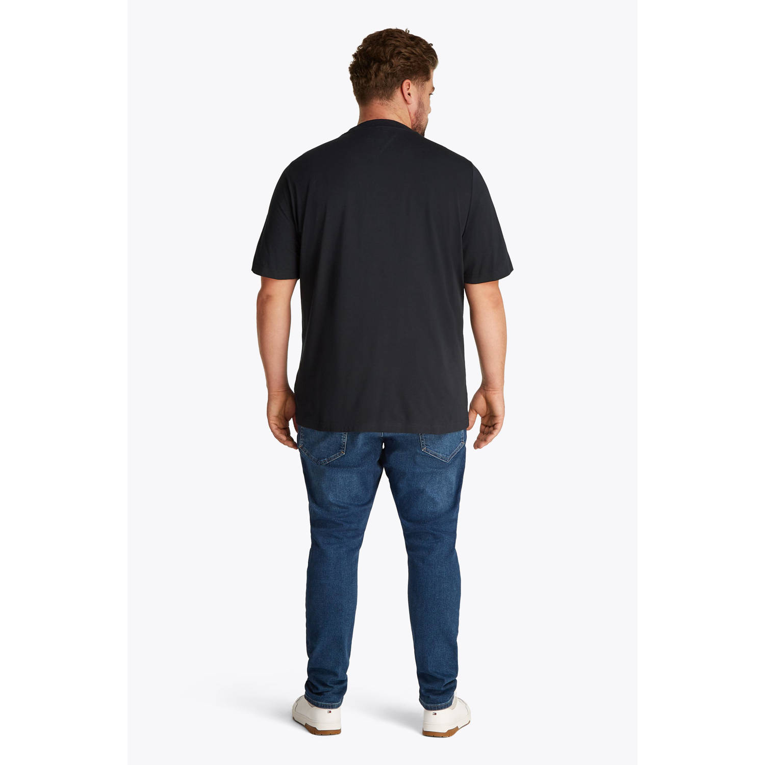 Tommy Hilfiger Big & Tall T-shirt donkerblauw